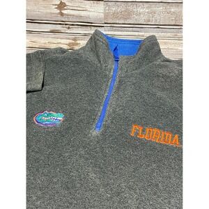 Champs Sports Florida Gators Fleece 1/4 Zip Gray Mens Size Medium‎